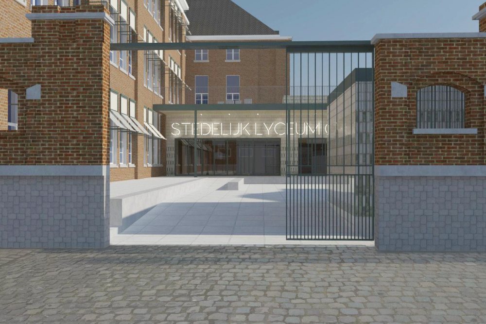 School building at handover